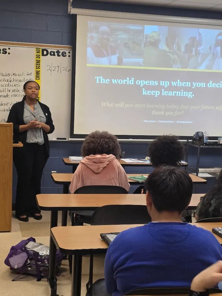 Mary Graves leading an in-person workshop